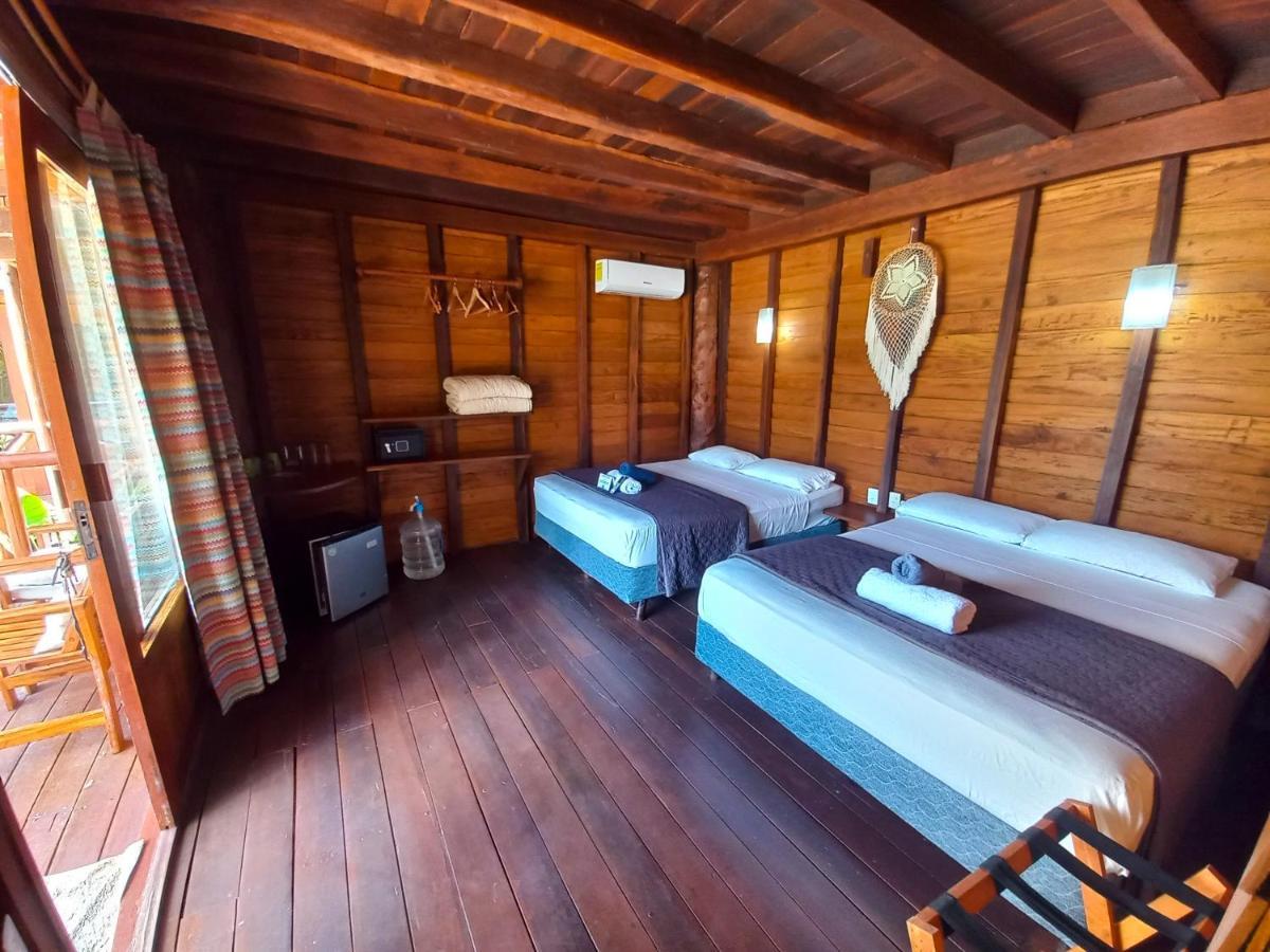 Palmeras de Mahahual Cabañas Bagian luar foto