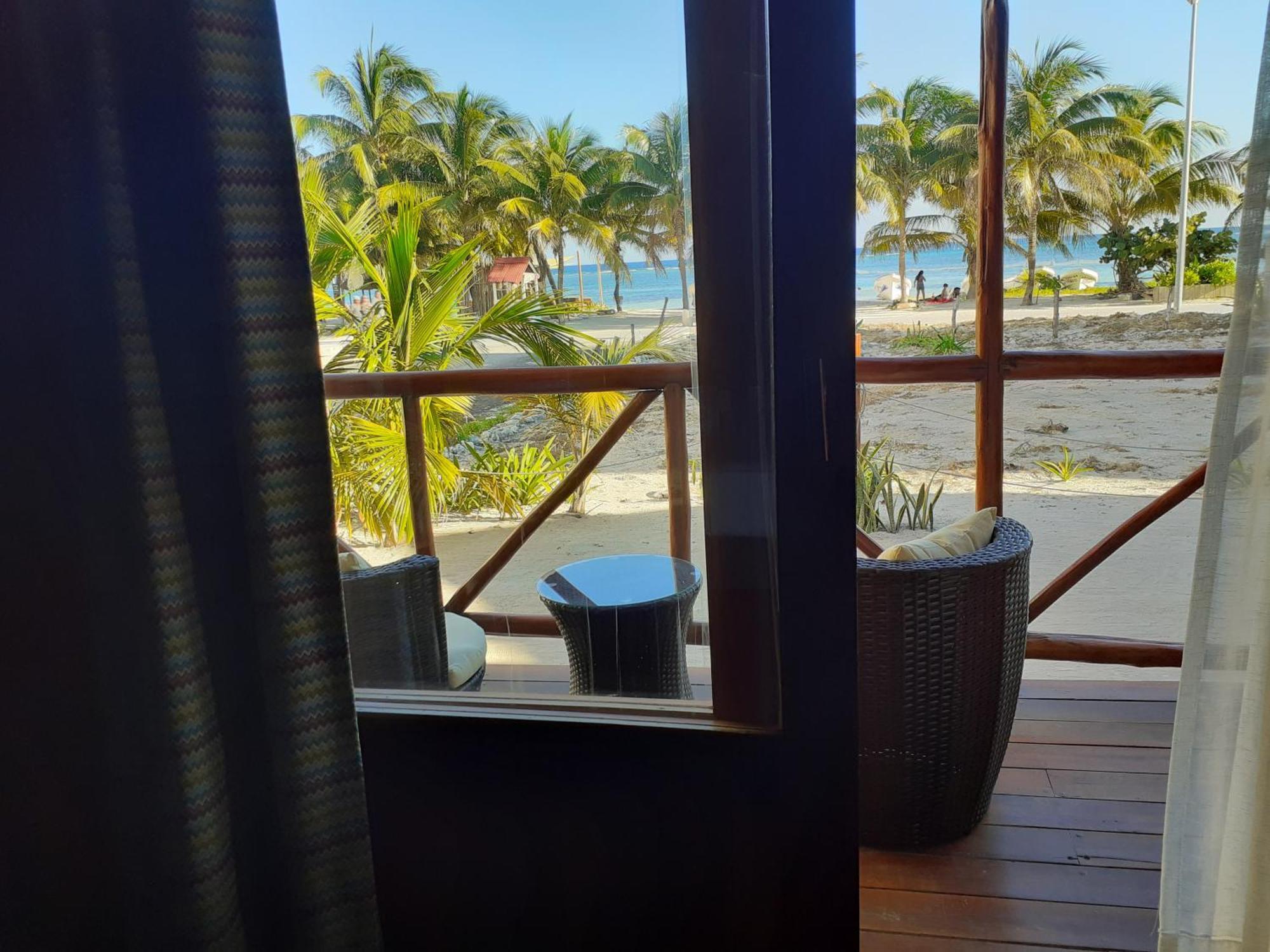 Palmeras de Mahahual Cabañas Ruang foto