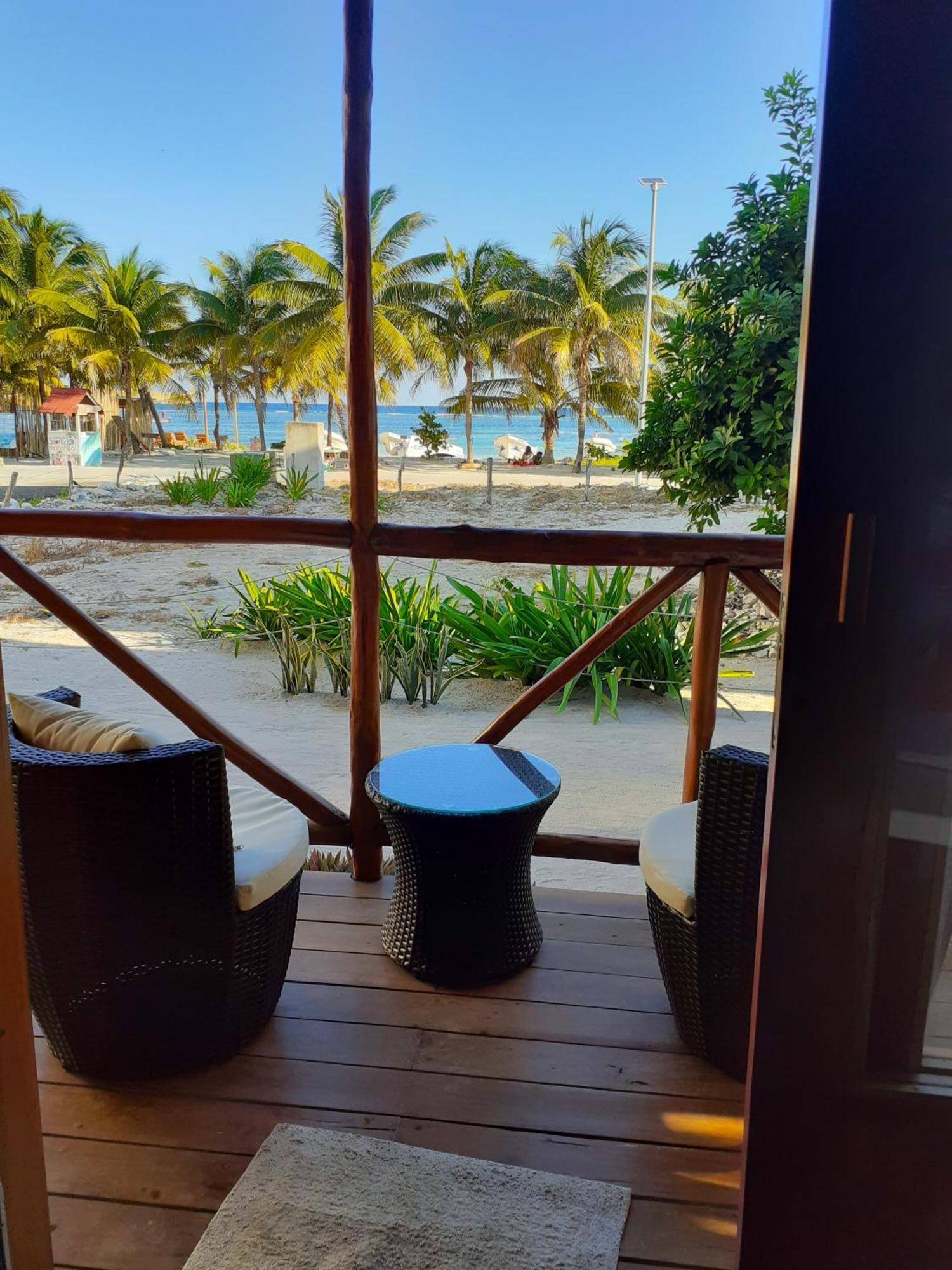 Palmeras de Mahahual Cabañas Ruang foto