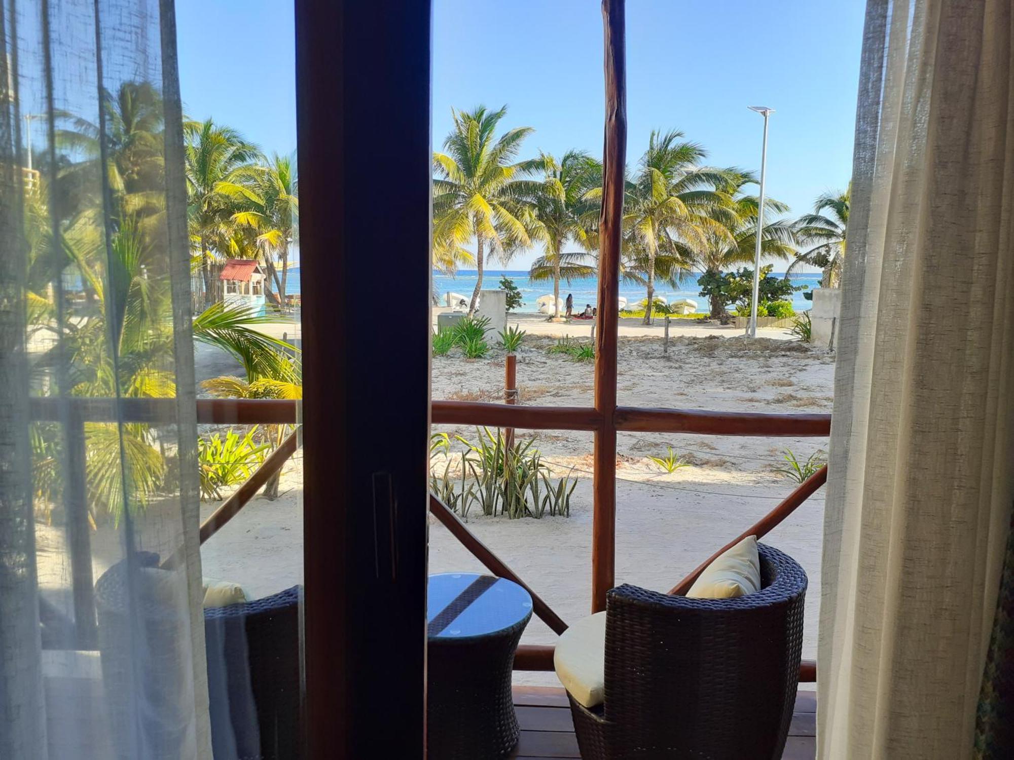 Palmeras de Mahahual Cabañas Ruang foto